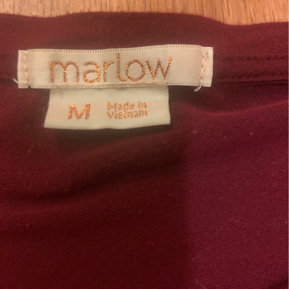 Burgundy Tee